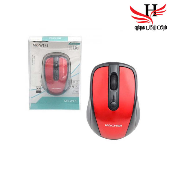 تصویر  ماوس وايرلس مچر MACHER MR-173